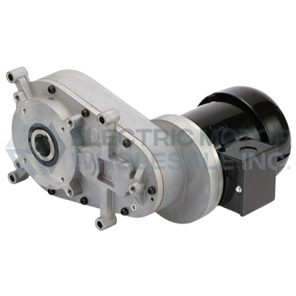 Image for 1/4HP BISON 11RPM TEFC 762 Series 115/230VAC 1PH Hollow Shaft Offset Gearmotor 016-762-0150